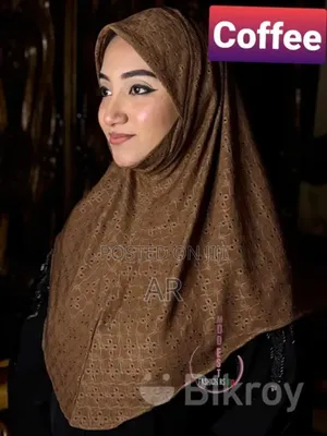 Chiken Cotton Embroidery Hijab