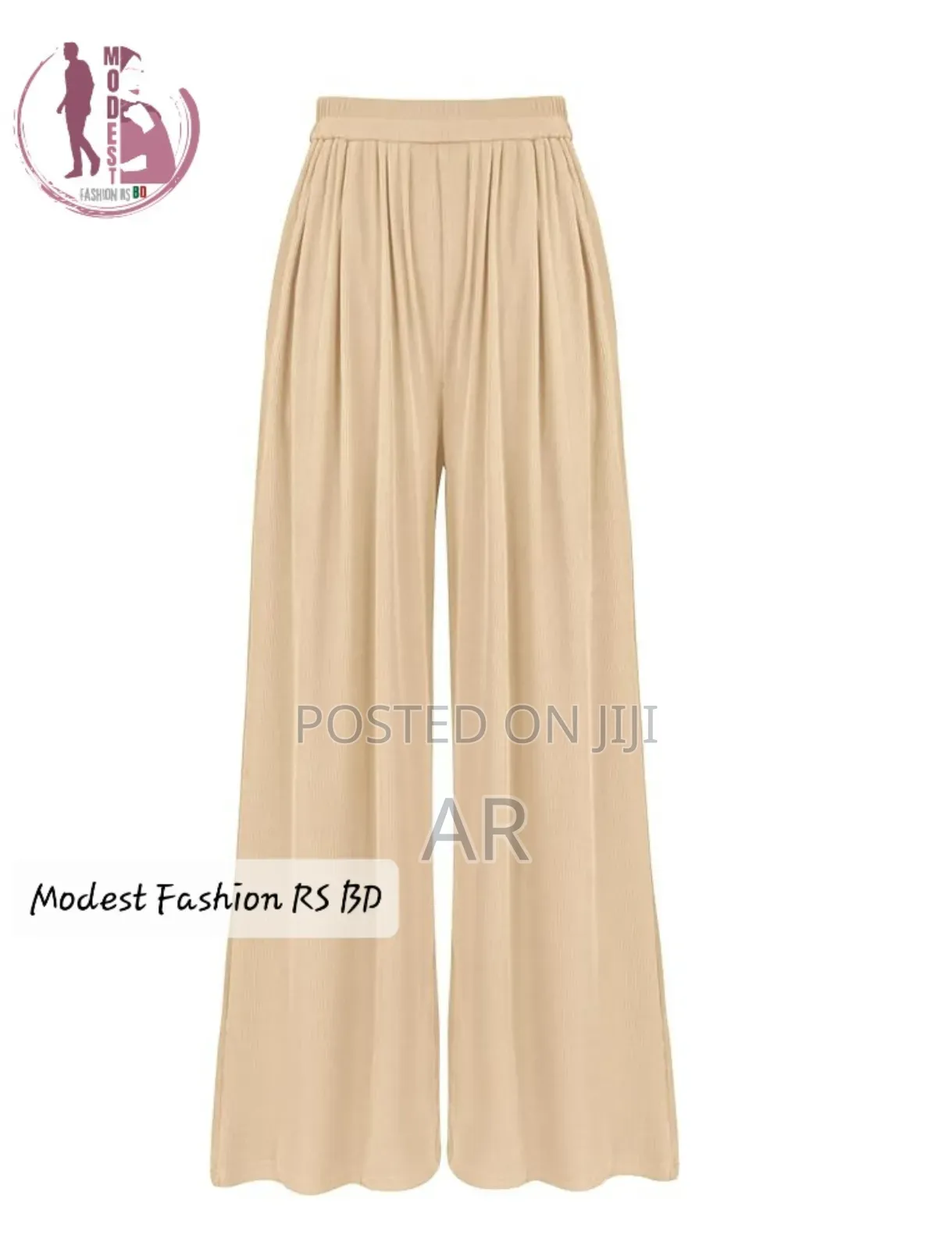 Overall Stitch Korean Jersey Fabric Plazo