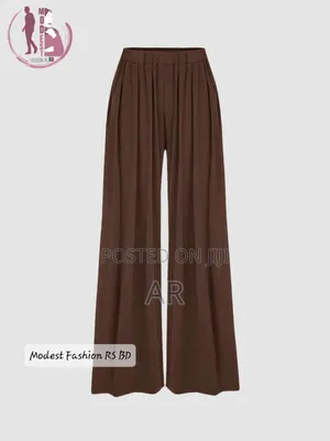 Overall Stitch Korean Jersey Fabric Plazo