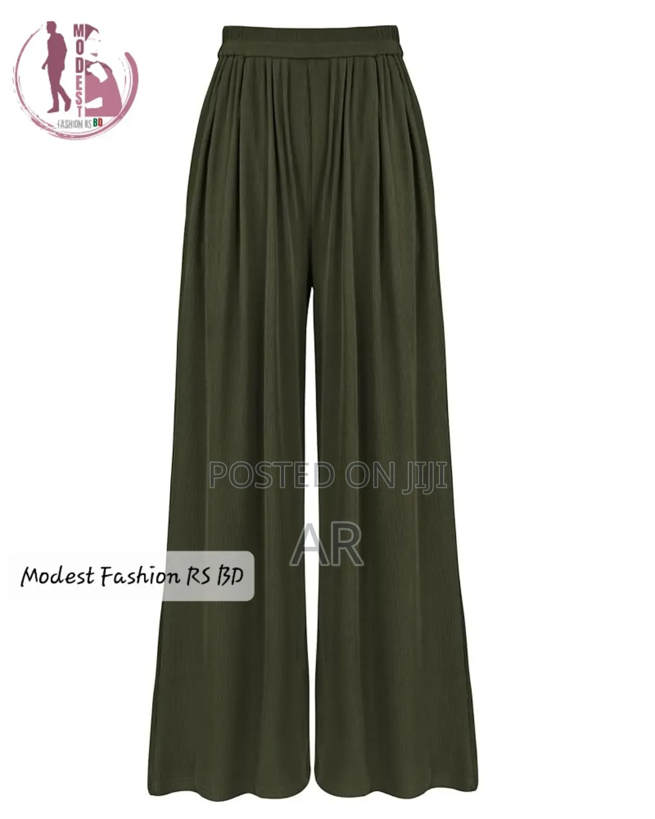 Overall Stitch Korean Jersey Fabric Plazo