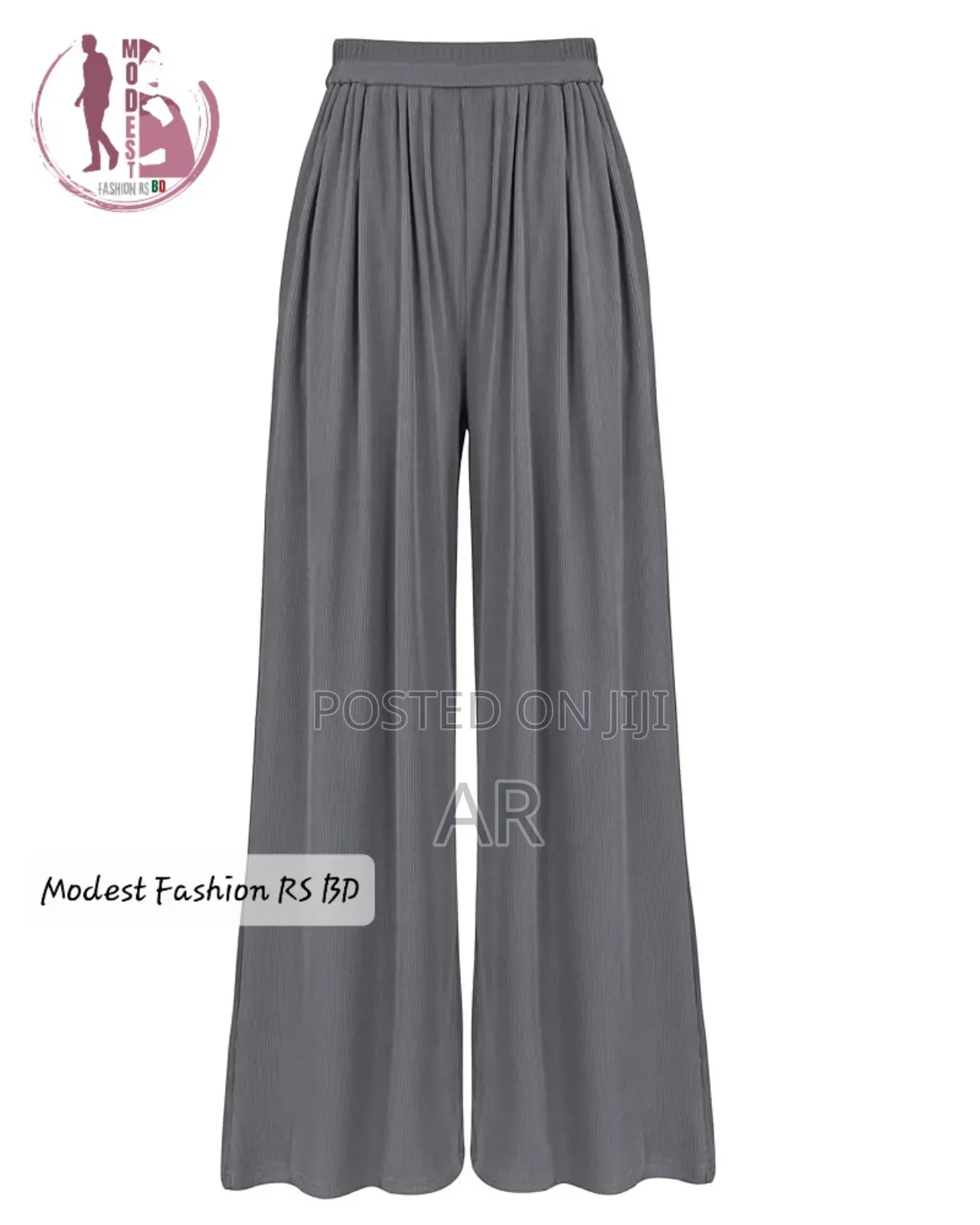 Overall Stitch Korean Jersey Fabric Plazo