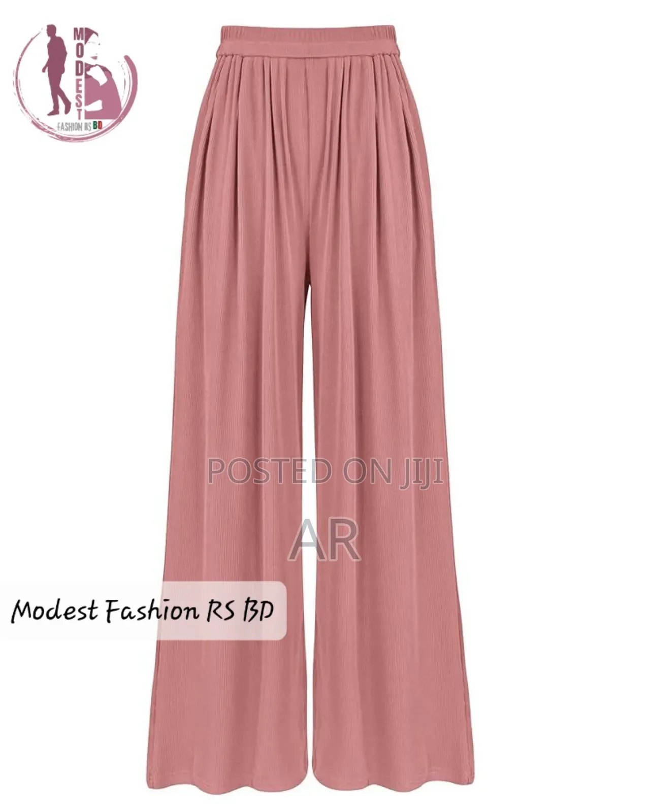 Overall Stitch Korean Jersey Fabric Plazo