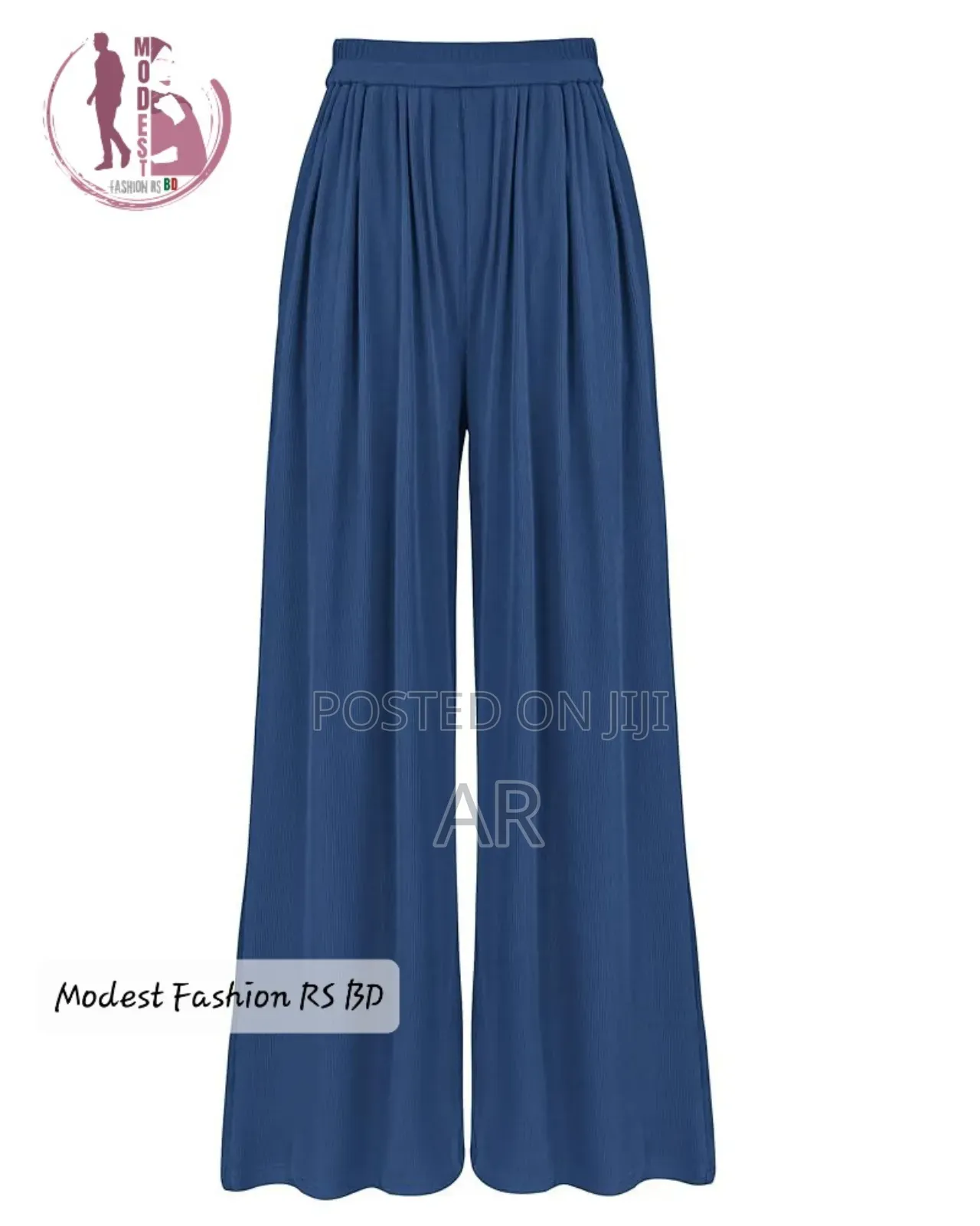 Overall Stitch Korean Jersey Fabric Plazo