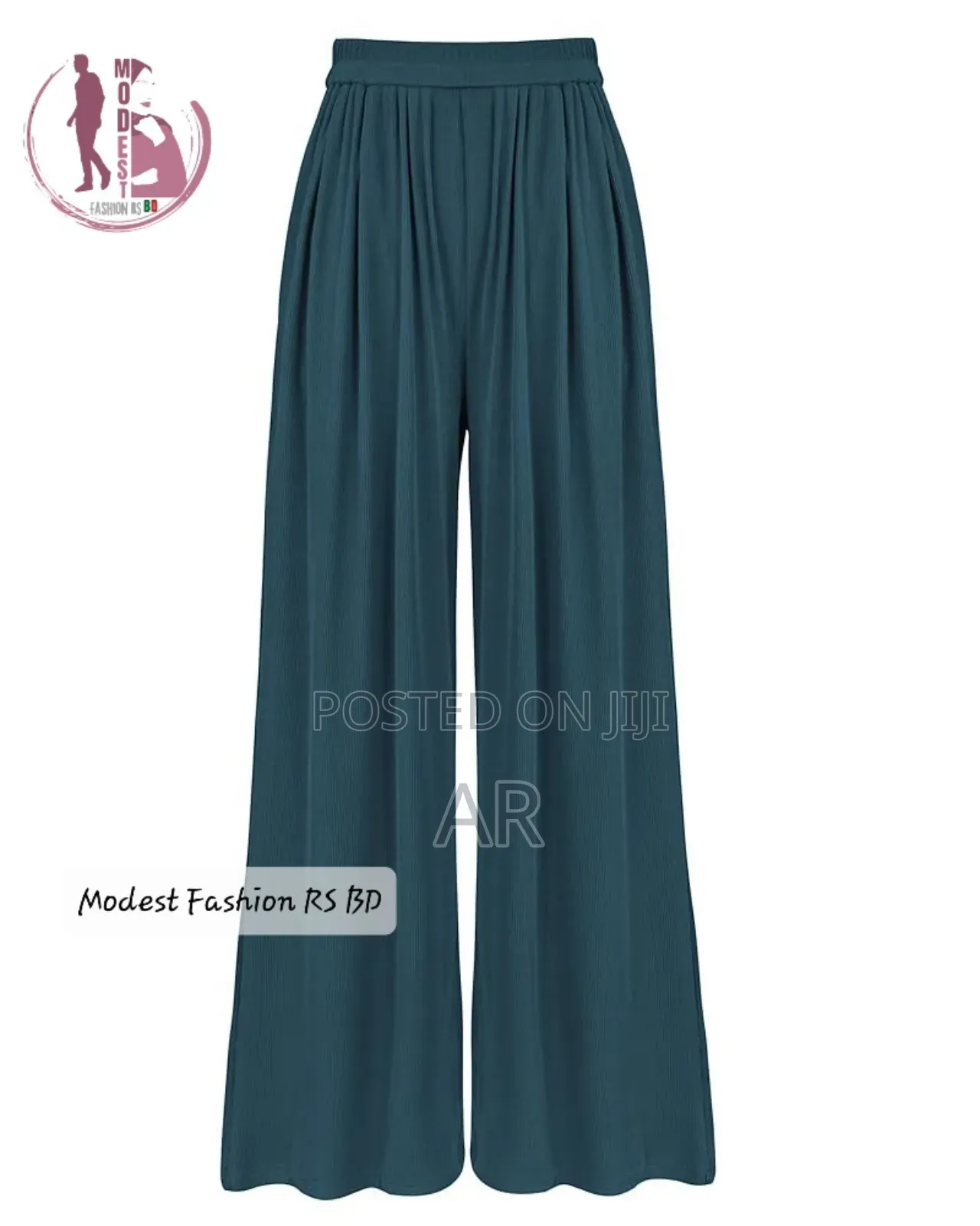 Overall Stitch Korean Jersey Fabric Plazo