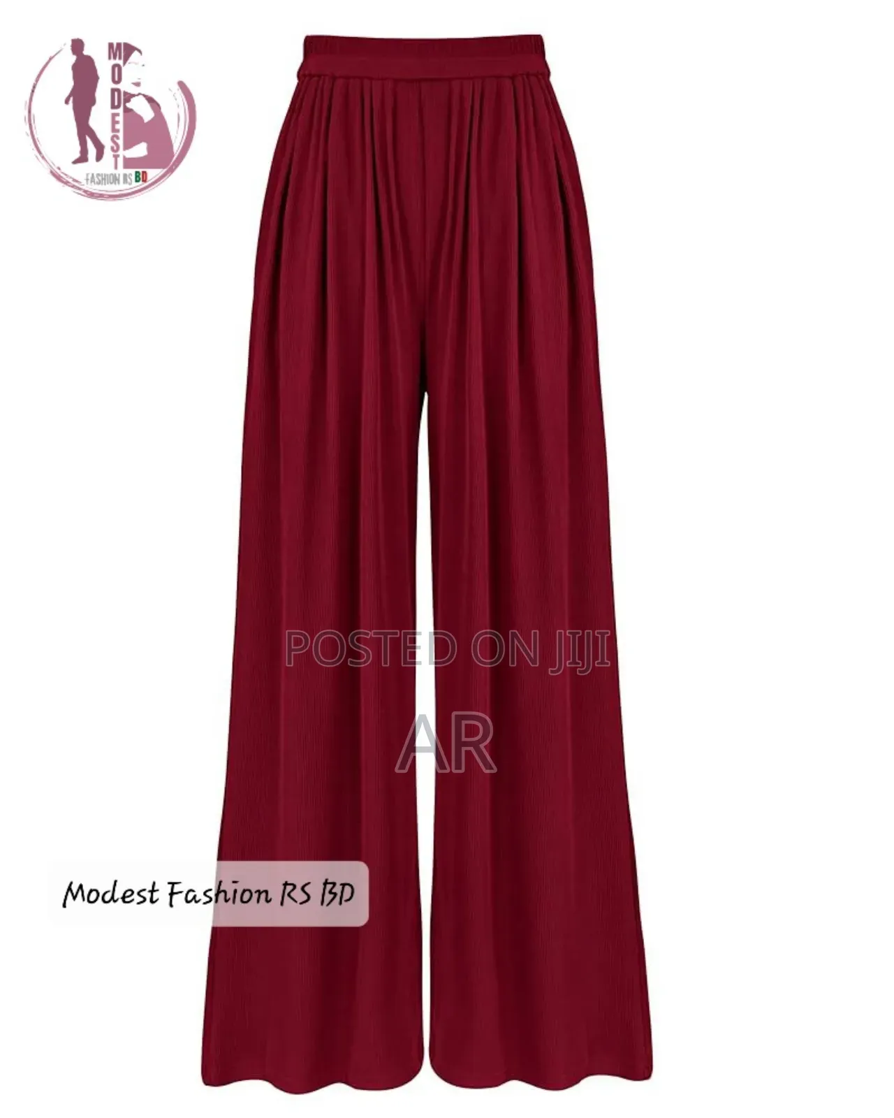 Overall Stitch Korean Jersey Fabric Plazo