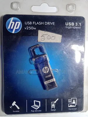 Photo - Hp V250w Usb 3.1 Flash Drive With a Storage Capacity of 16gb.