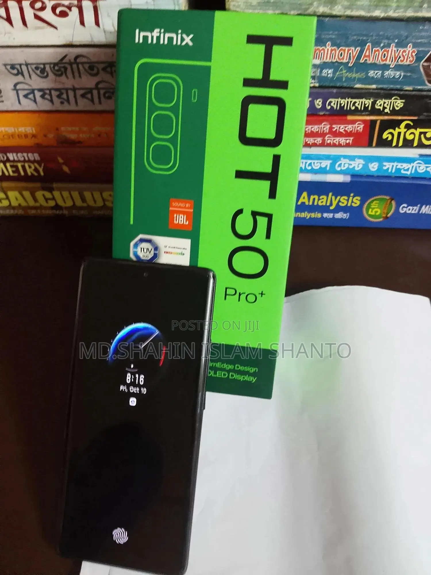 Infinix Hot 50 Pro+ 4G 256 GB Black