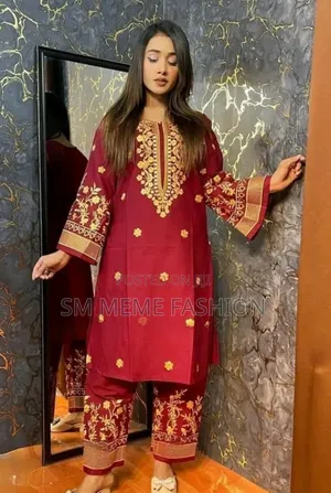 Embroidery Two Piece