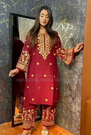 Embroidery Two Piece