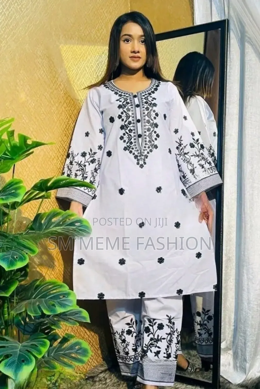 Embroidery Two Piece