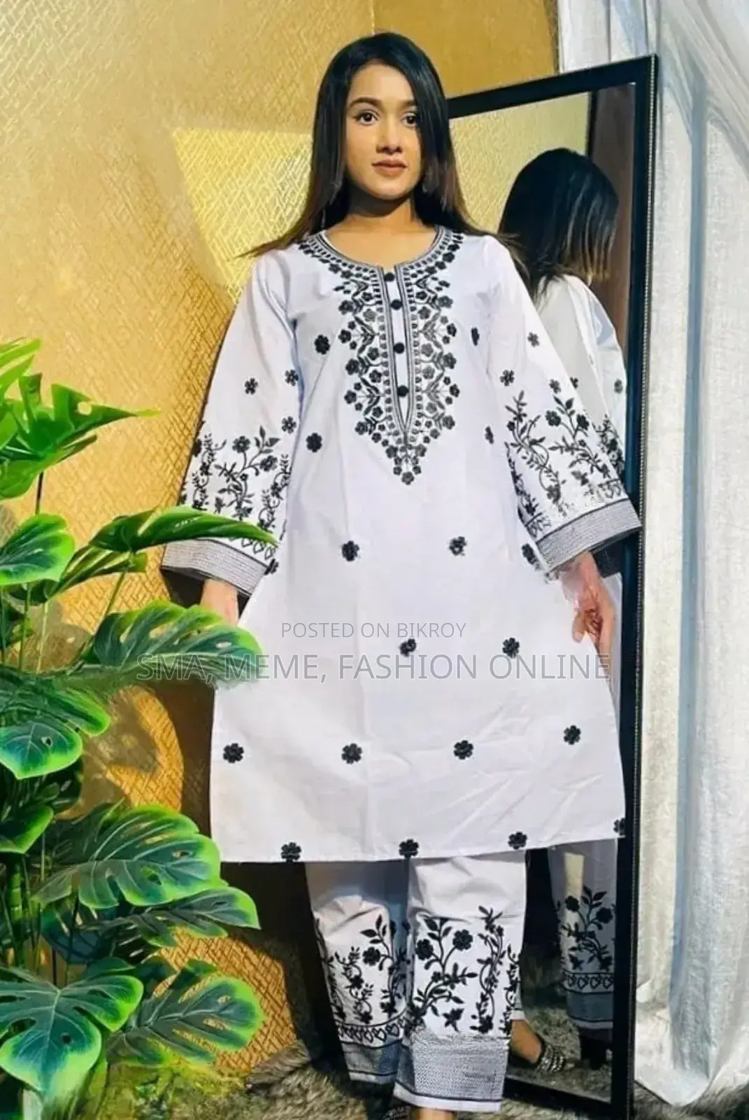 Embroidery Two Piece