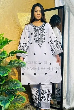 Embroidery Two Piece