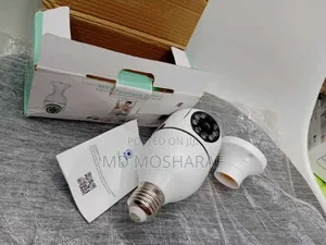 V380 PTZ Wifi Ip Camera Dual Lens Bulb Ip Night Vision Camera