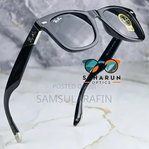 Rb2157 Black Lens Master Copy Metal Hinj Glass Lens Sunglass