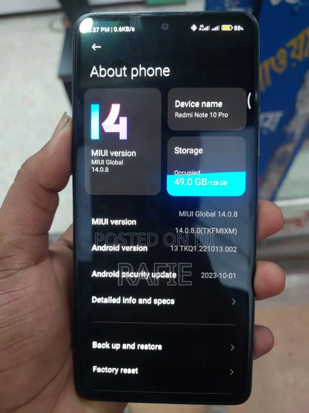 Xiaomi Redmi Note 10 Pro 128 GB Bronze