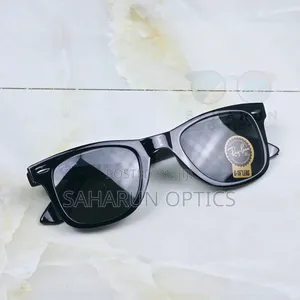 Photo - Ray-Ban 2140 Premium Wayfarer Glass Lens Sunglass for Man