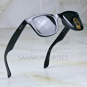 Ray-Ban 2140 Premium Wayfarer Glass Lens Sunglass for Man