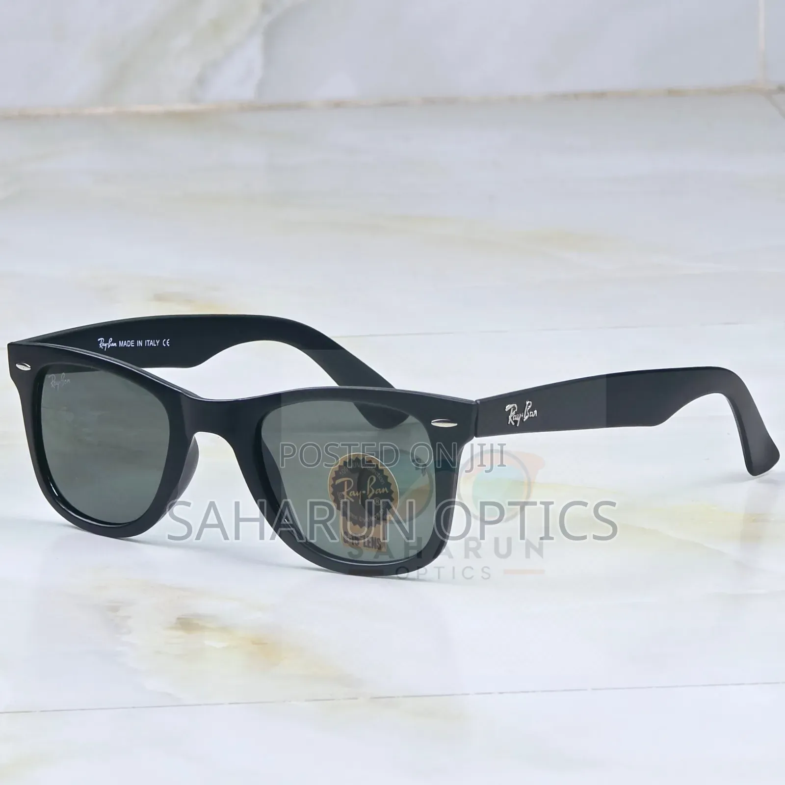 Ray-Ban 2140 Premium Wayfarer Glass Lens Sunglass for Man