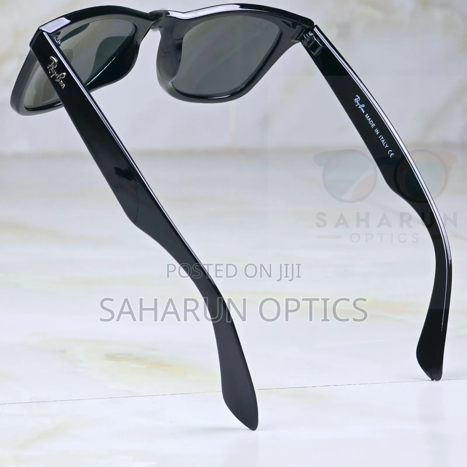 Ray-Ban 2140 Premium Wayfarer Glass Lens Sunglass for Man