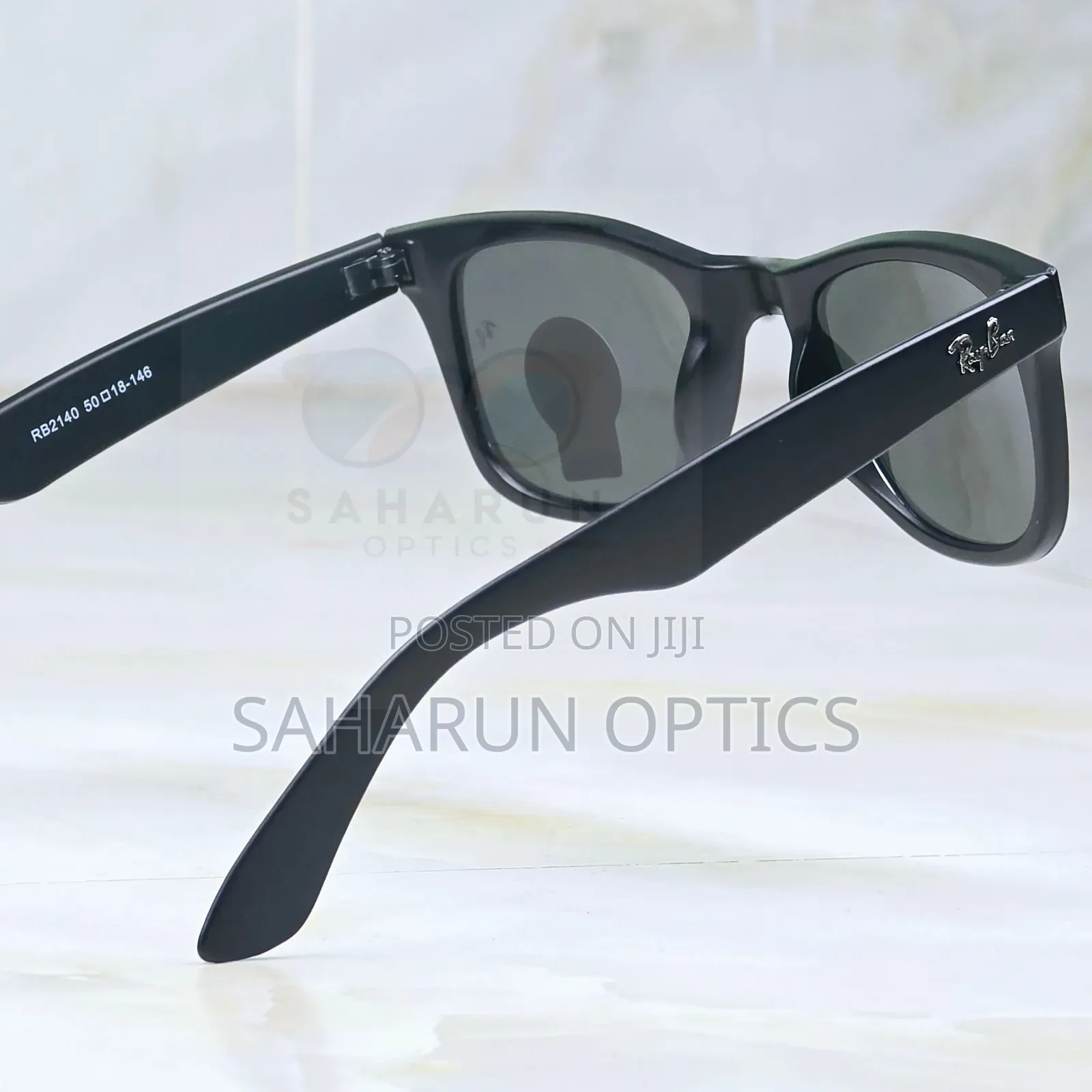 Ray-Ban 2140 Premium Wayfarer Glass Lens Sunglass for Man