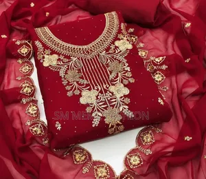 Georgette Embroidery Four Piece