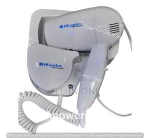 Miyako Md-891 Wall Mounted Hair Dryer