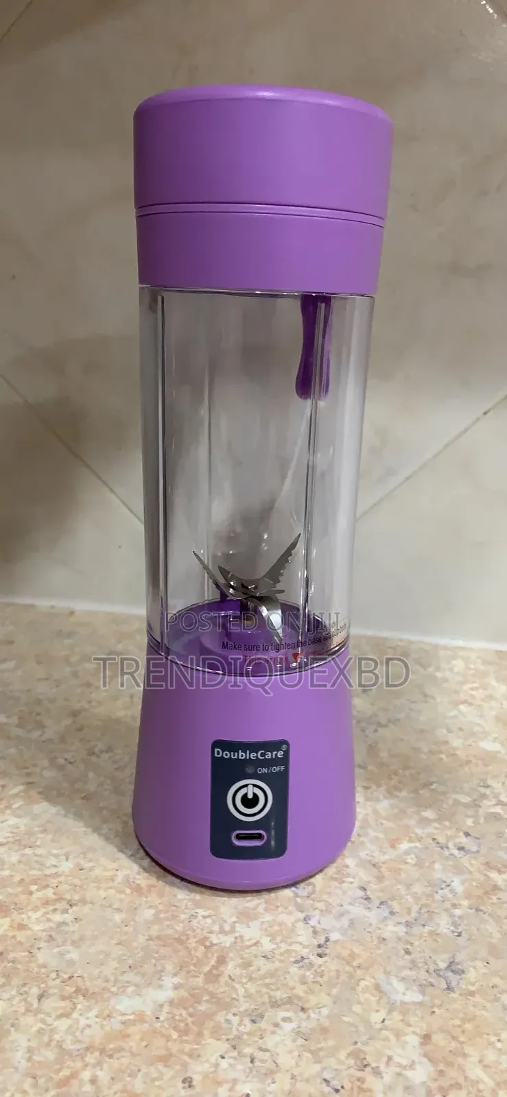 Electric Usb-rechargeable Mini Blender Fresh Juice Anywhere, Anytime!