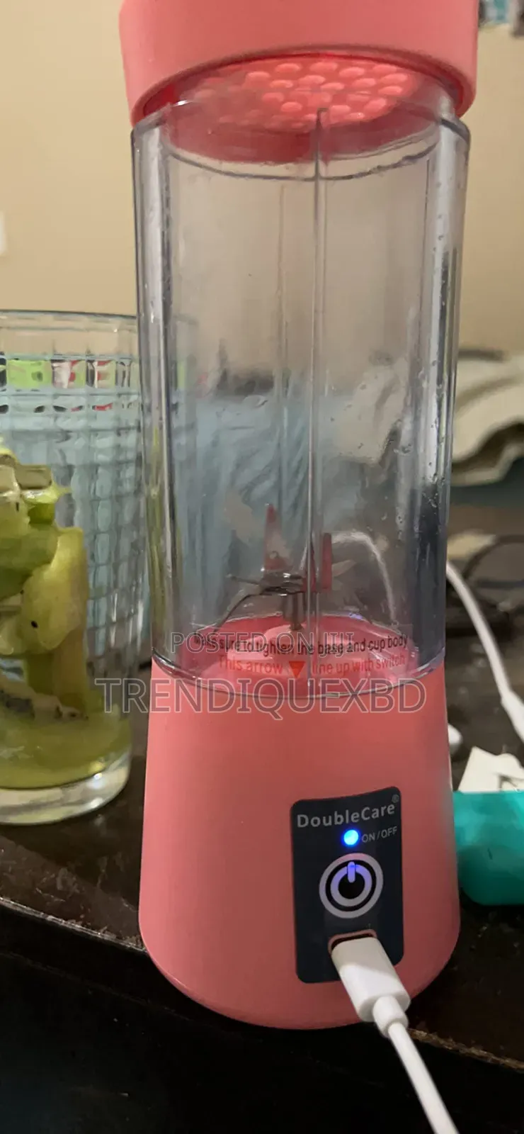 Electric Usb-rechargeable Mini Blender Fresh Juice Anywhere, Anytime!