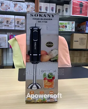 Sokany Hand Blender Sk-1726 2 Speed Power 300w