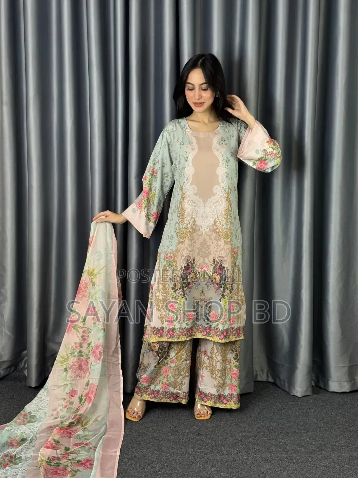 Digital Print Three Piece Collection