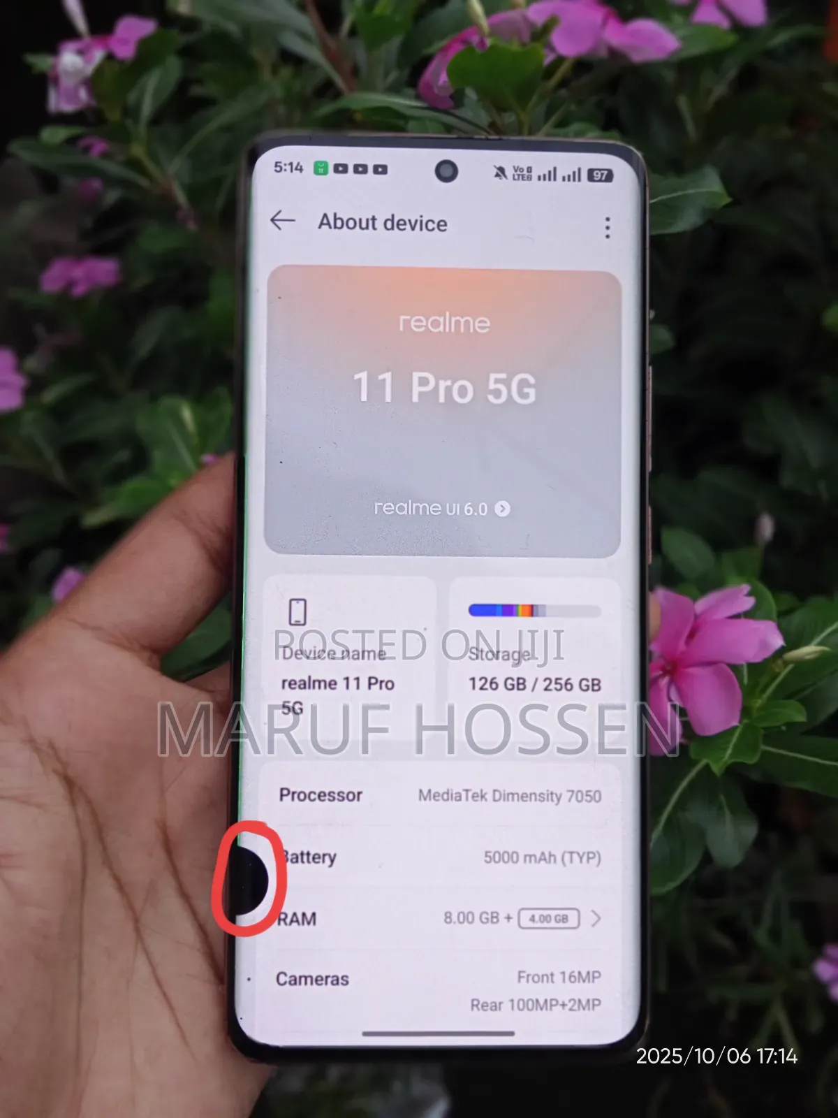 Realme 11 Pro 256 GB Gold
