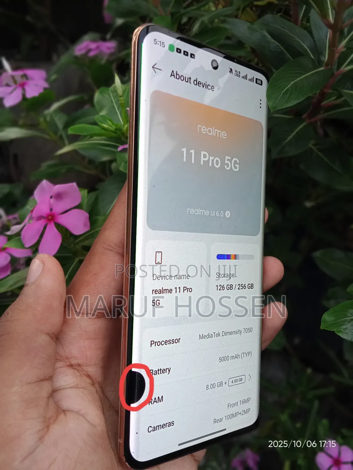 Realme 11 Pro 256 GB Gold