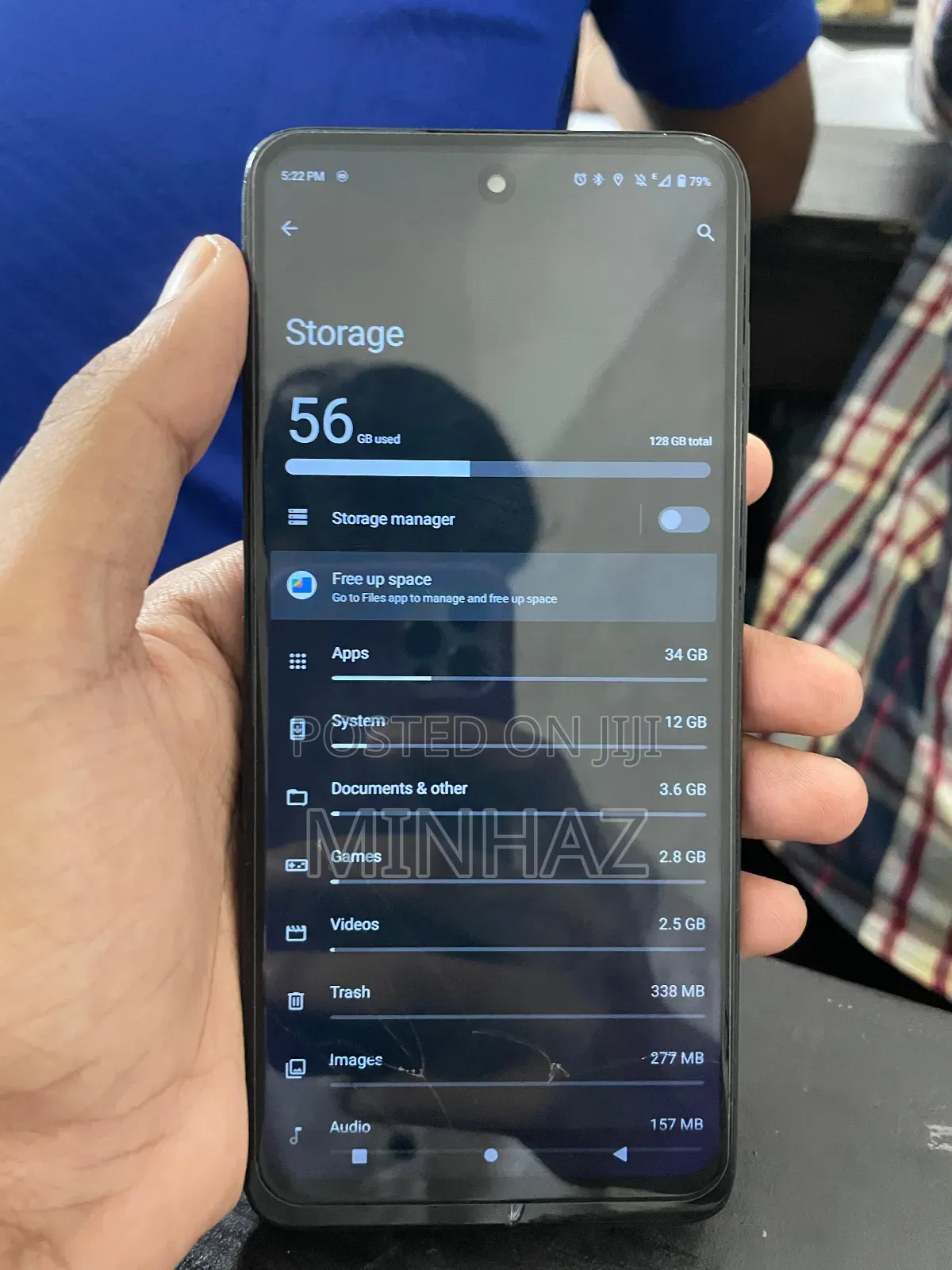 Motorola Moto G22 128 GB Gray