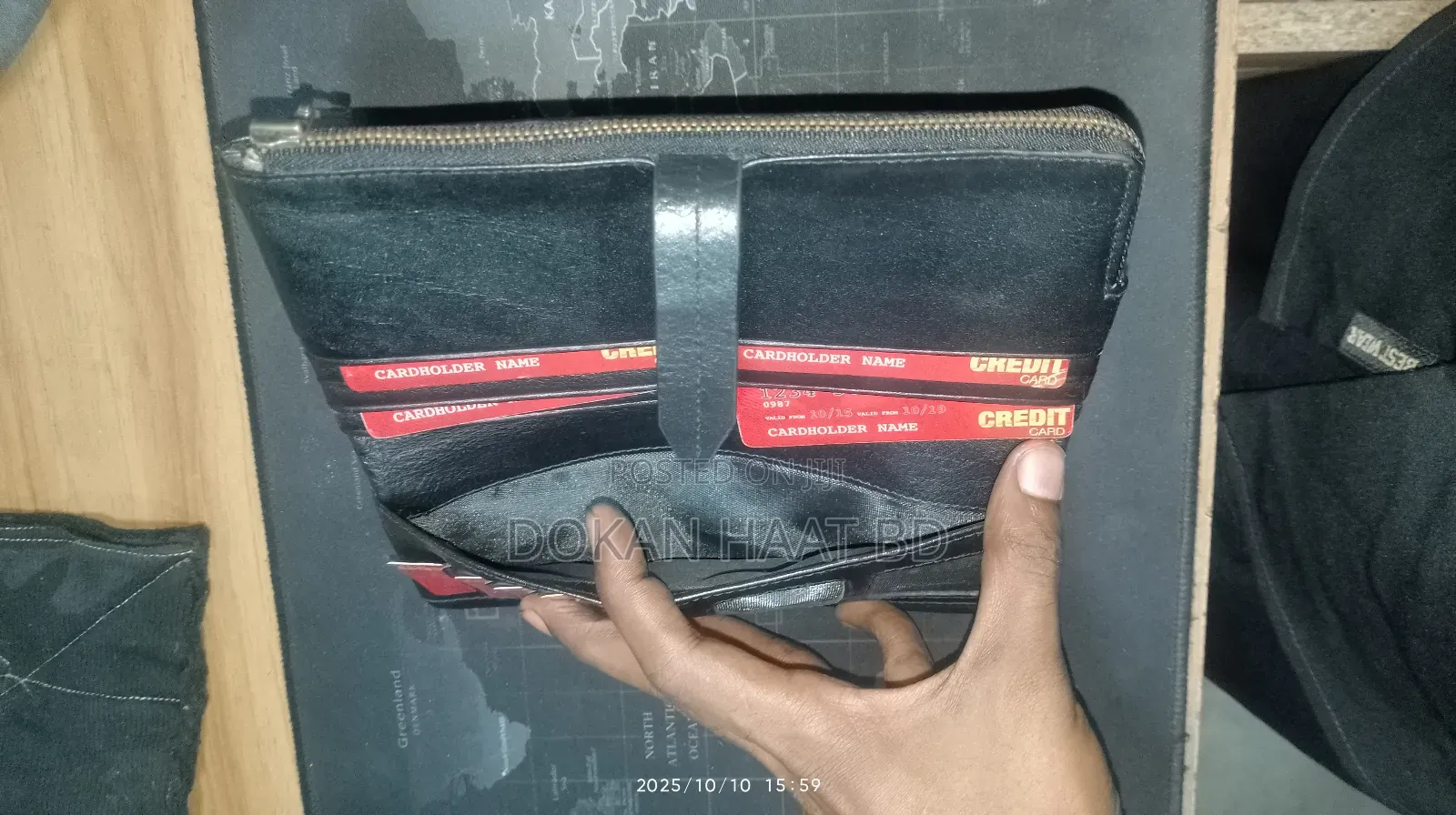 Leather Long Wallet For Men