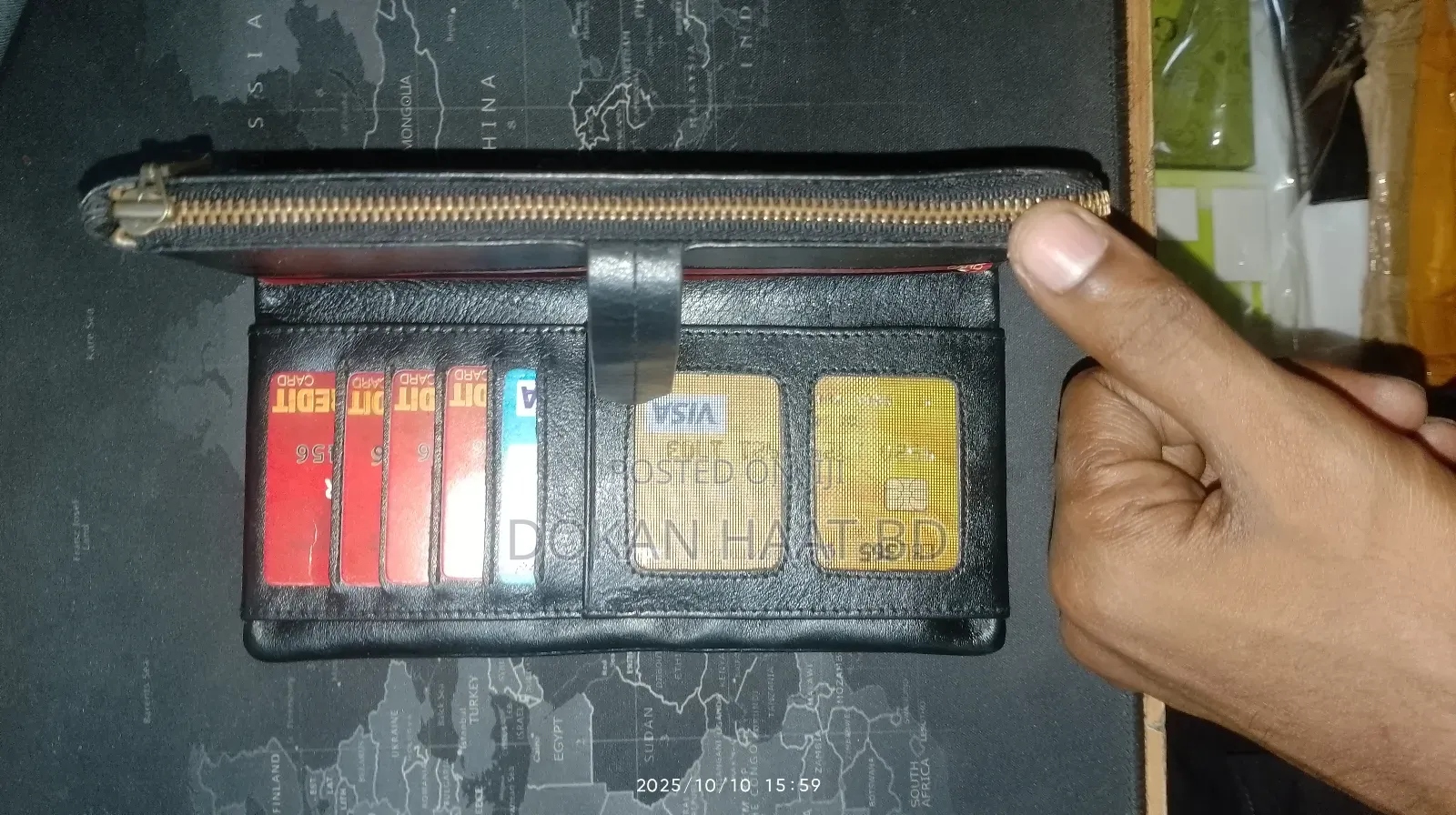 Leather Long Wallet For Men