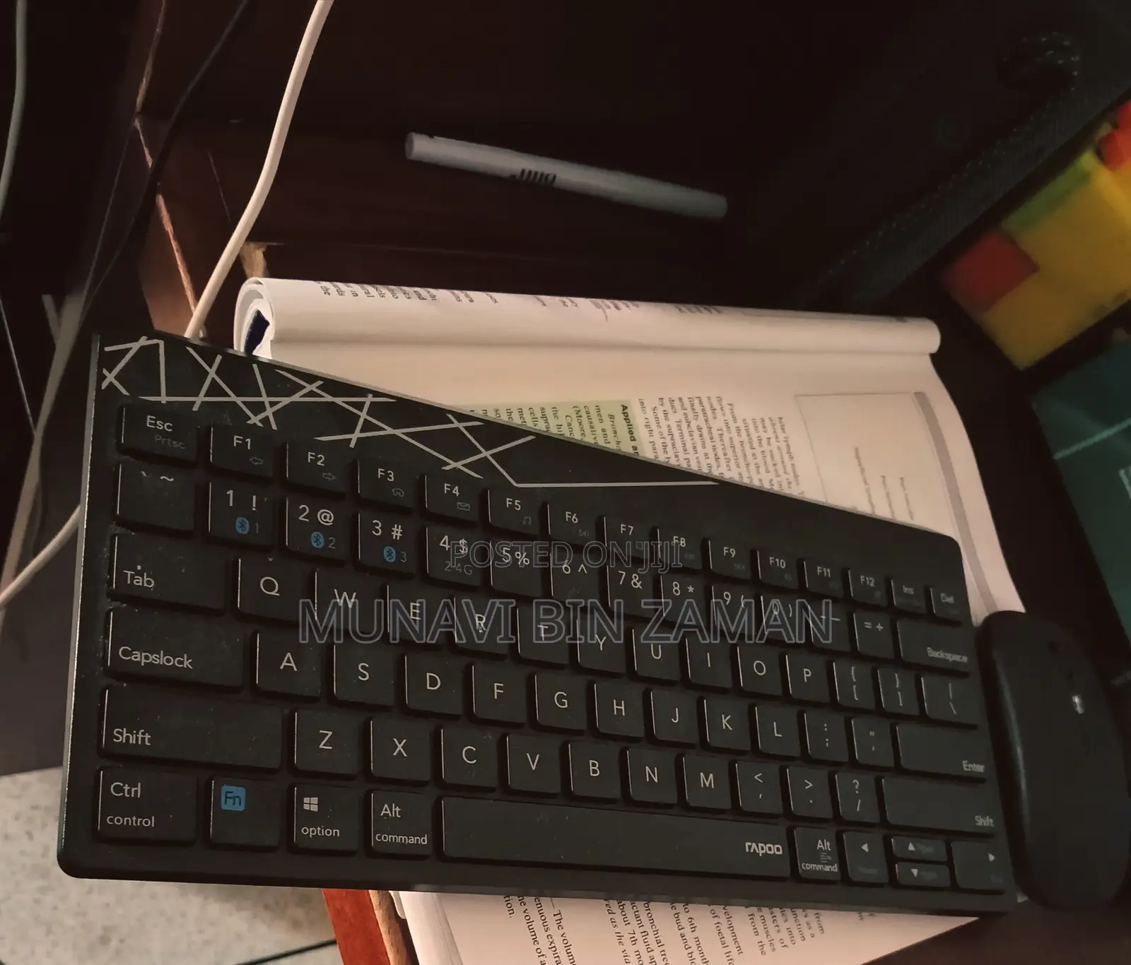 Rapoo K8000m Multi-Mode Wireless Keyboard and Mouse Combo