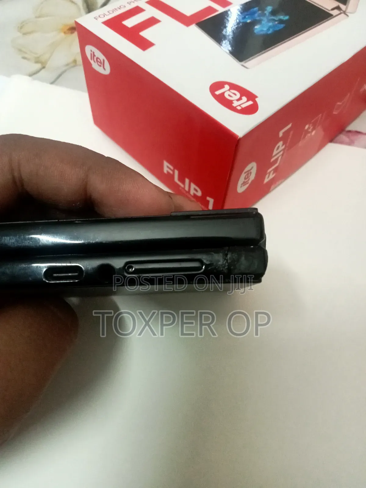 Itel Flip 1 8 GB Black