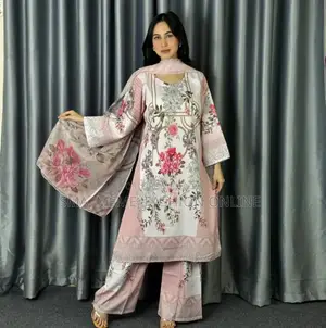 ডিজিটাল প্রিন্ট থ্রি পিস