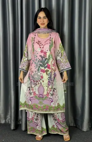 ডিজিটাল প্রিন্ট থ্রি পিস