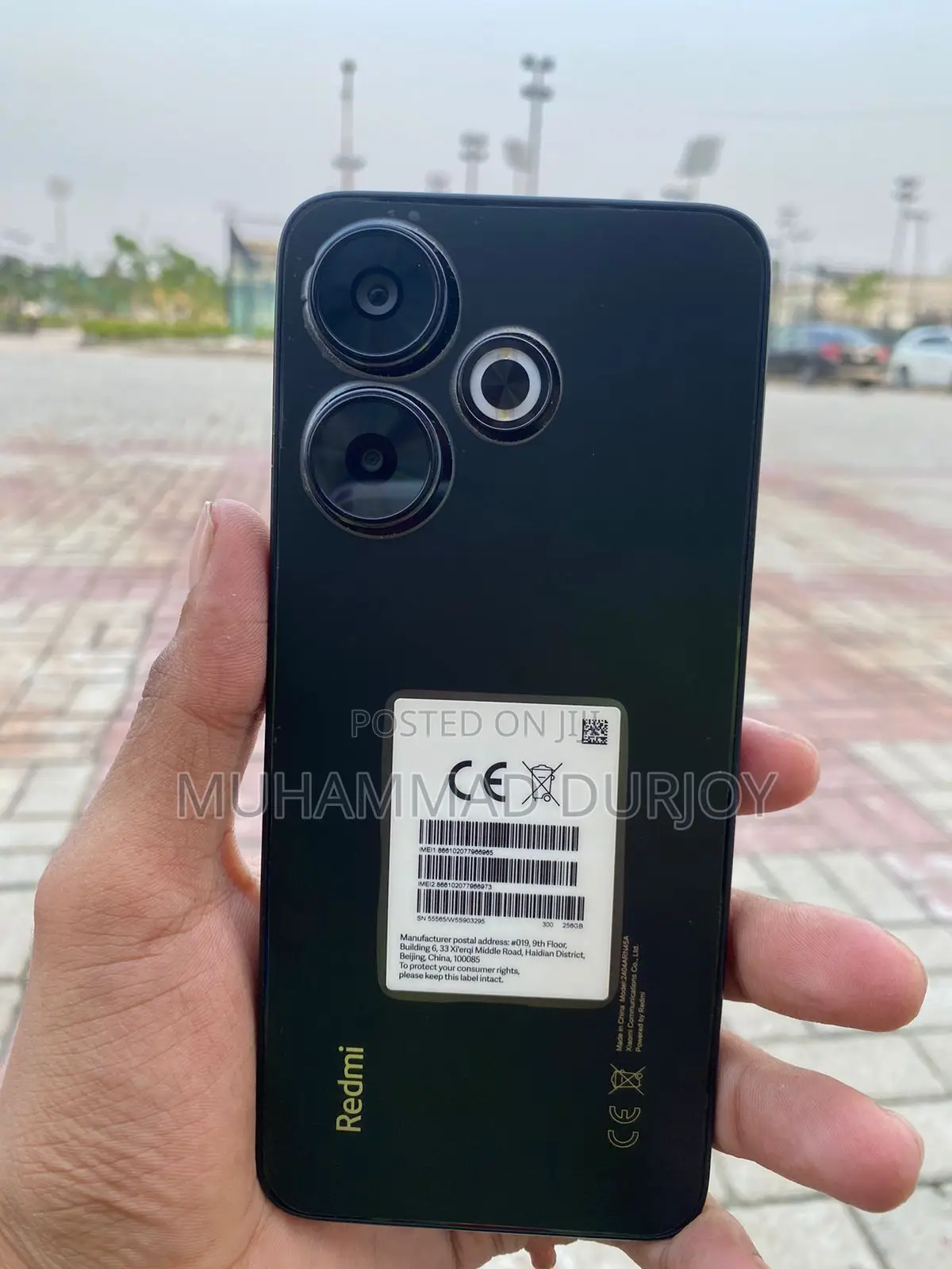 New Xiaomi Redmi 13 256 GB Black