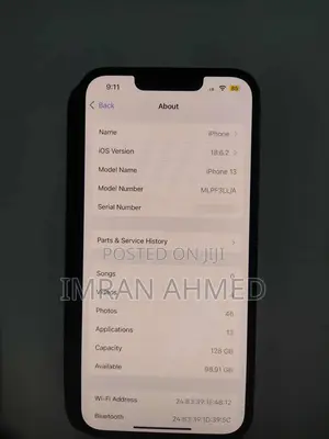 Photo - Apple iPhone 13 128 GB Black