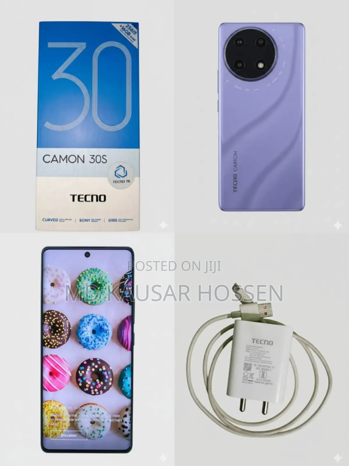 Tecno Camon 30S 256 GB Black