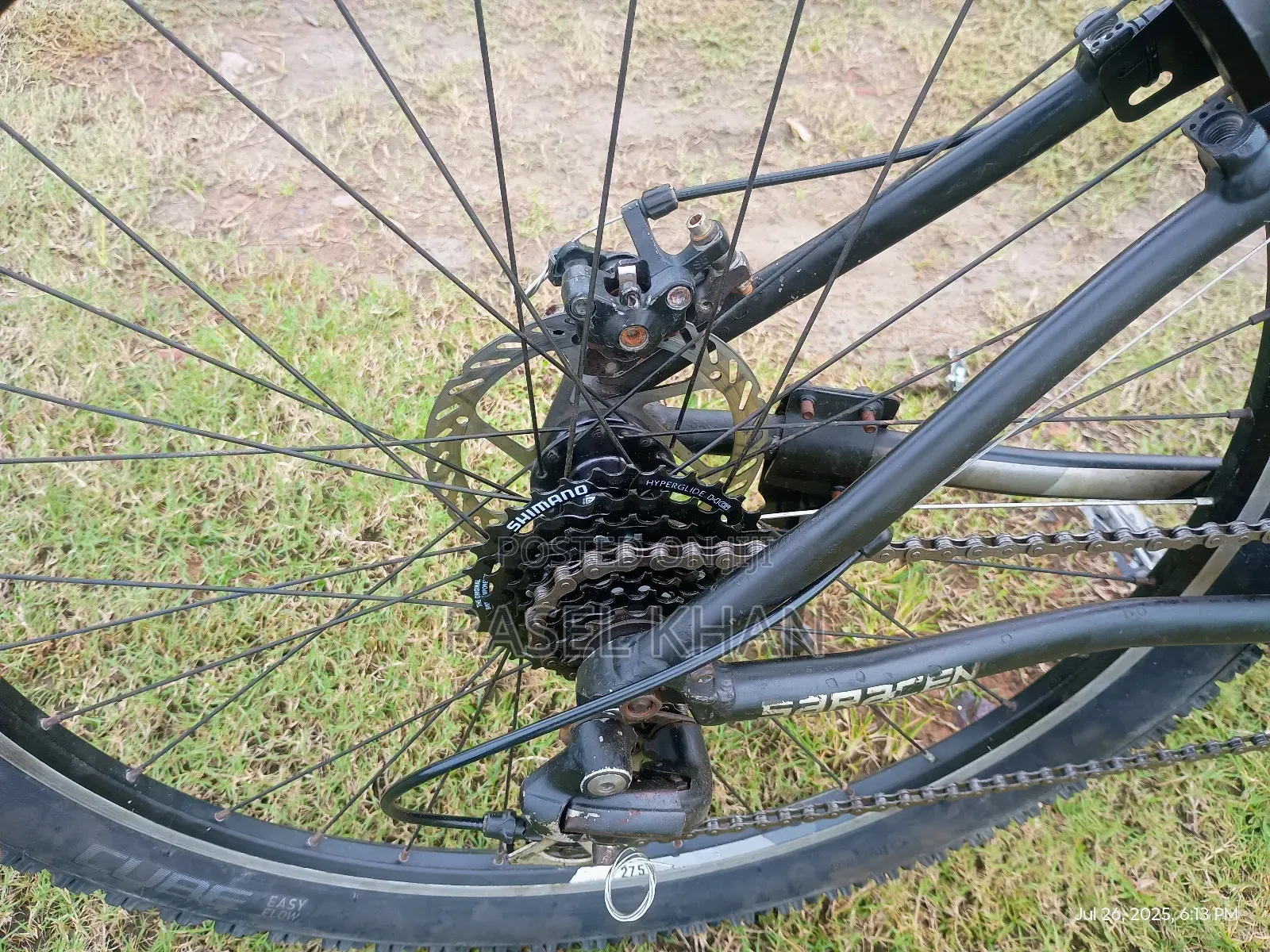 Model : Saracen Tufftrax Comp Disc 27.5er (2016)