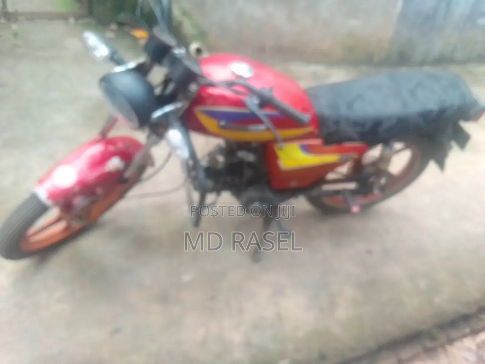 Motorcycle 2015 Red