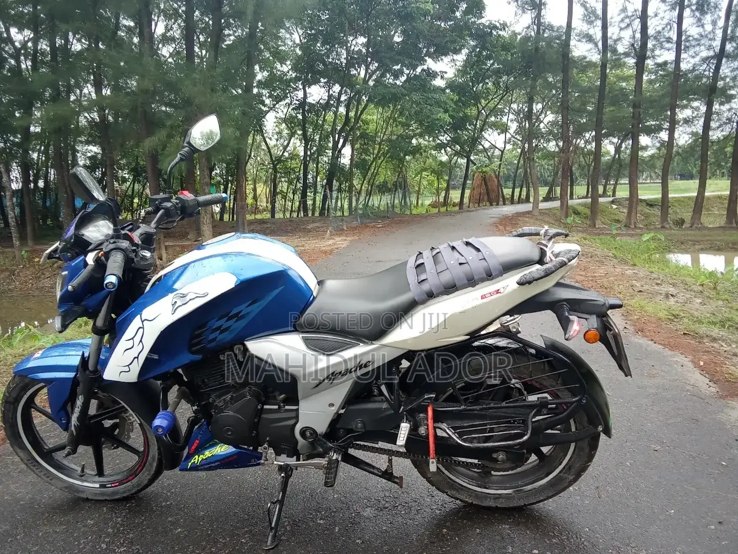 TVS Apache 160 4V 2022 Blue