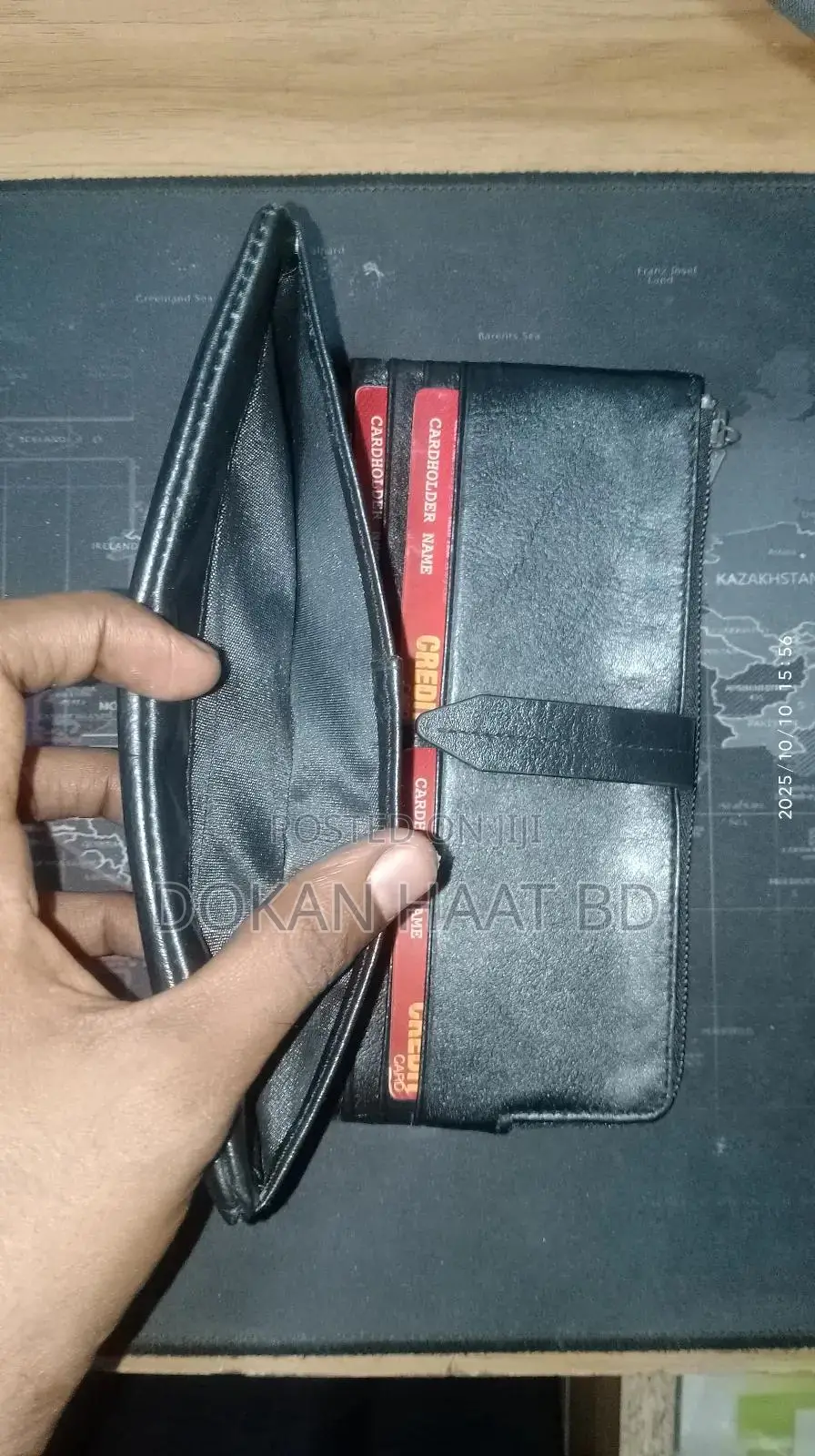 Leather Long Wallet For Men