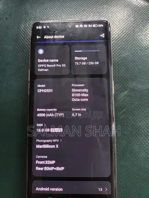 Oppo Reno9 Pro 256 GB Gray