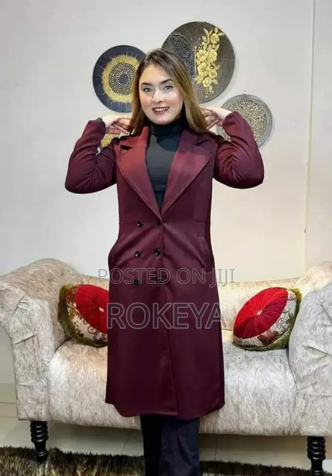 Ladies Winter Blazer Jacket