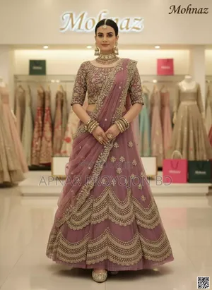 Photo - নতুন আকর্ষণীয় জর্জেট পার্ট ড্রেস অর্ডার করুন এখনই