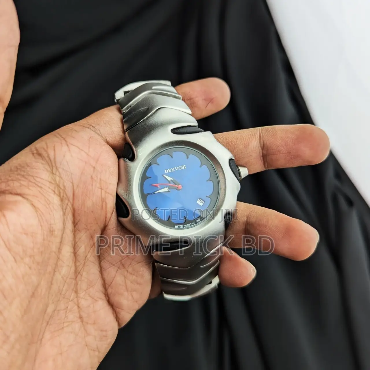 Denvosi Premium Stainless Steel Watch – Bold Design